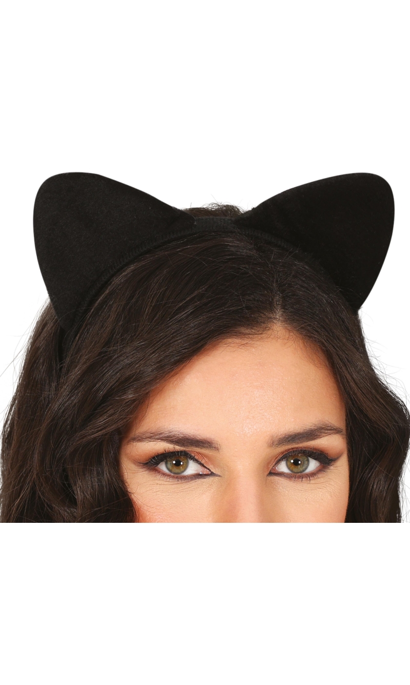Black Cat Ears Headband