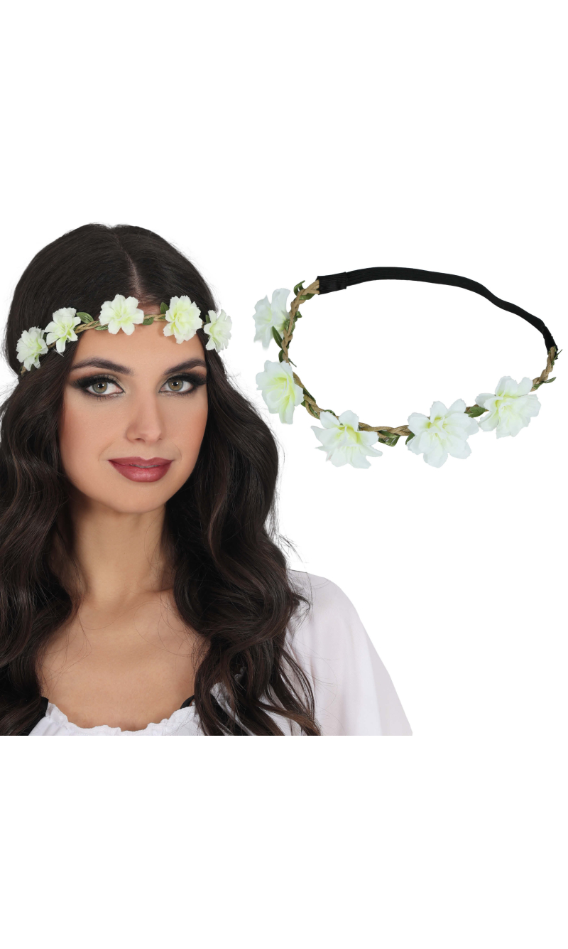 White Flower Crown