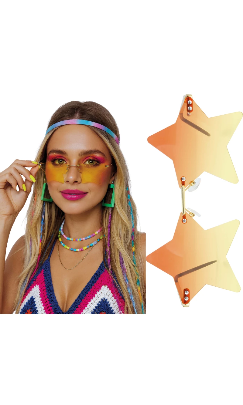 Yellow Stars Glasses