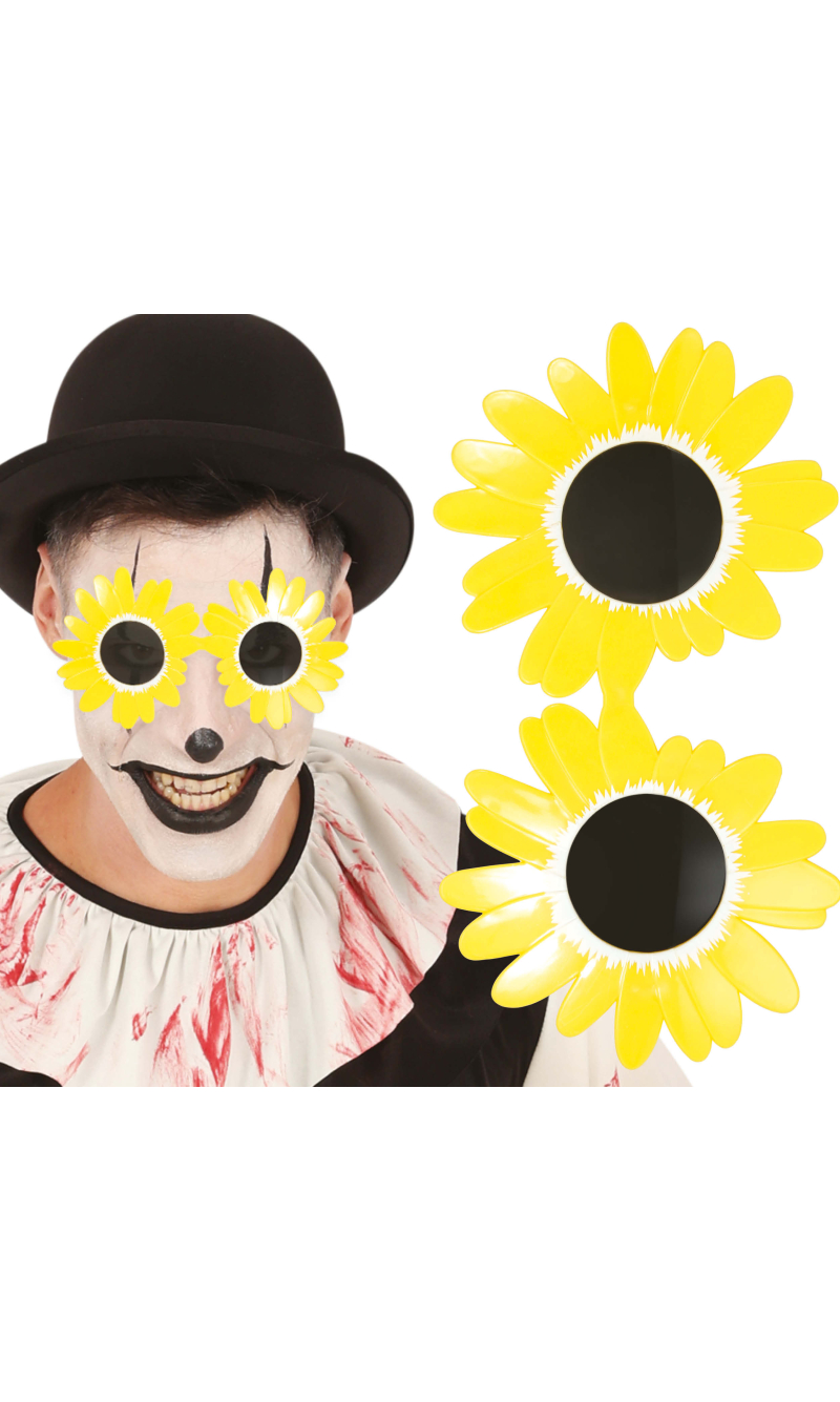 Yellow Daisy Glasses