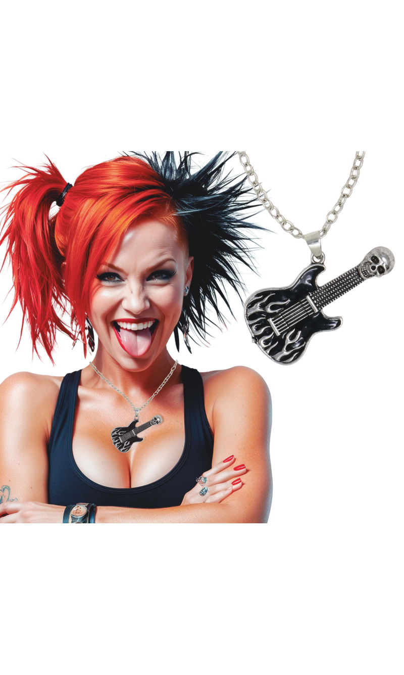 Electric Guitar Necklace