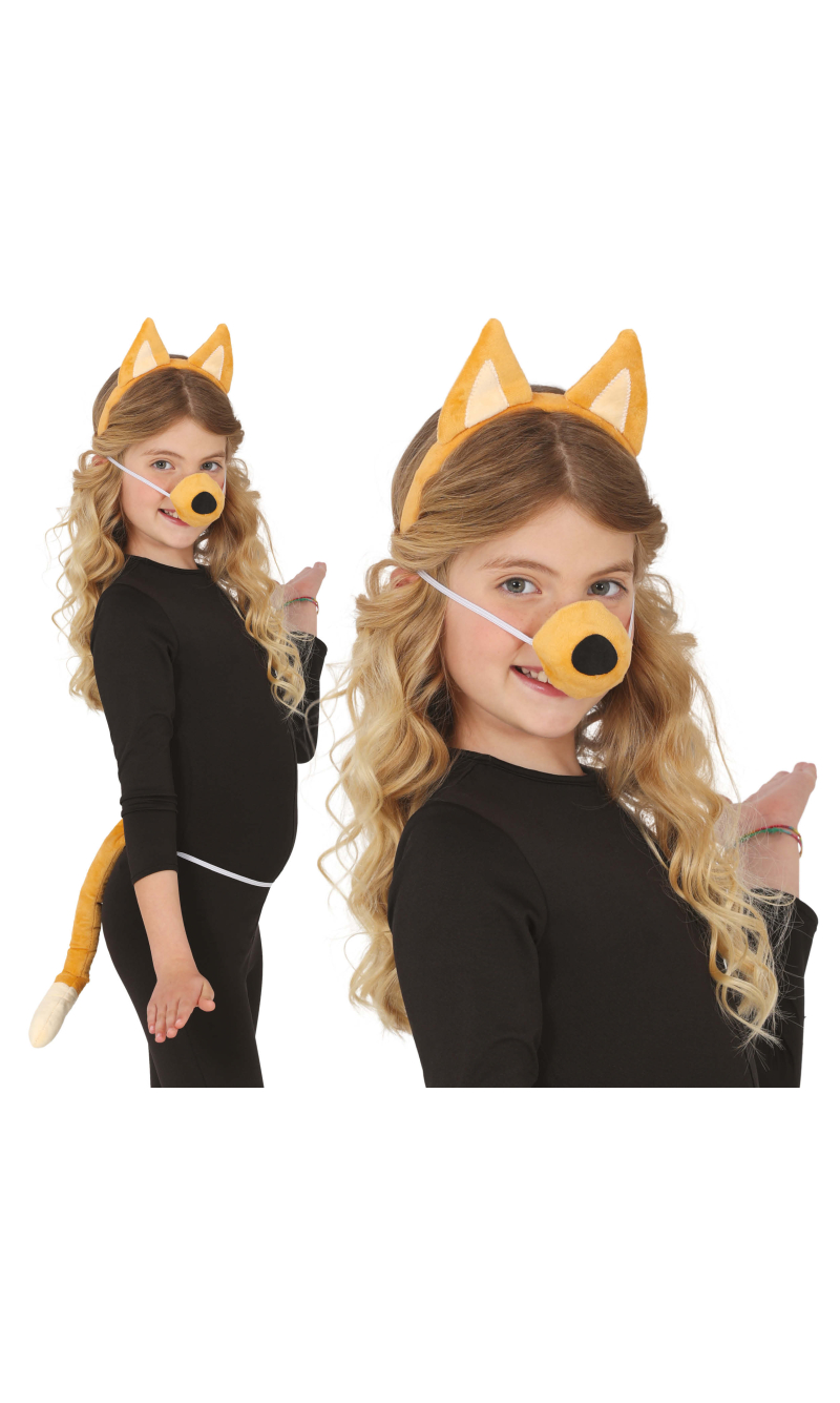 Little Brown Dog Set 3 Pcs