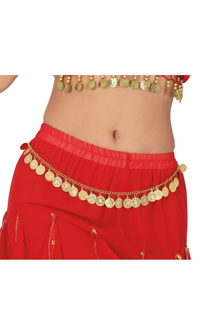 Belly Dancing Metal Coin Belt