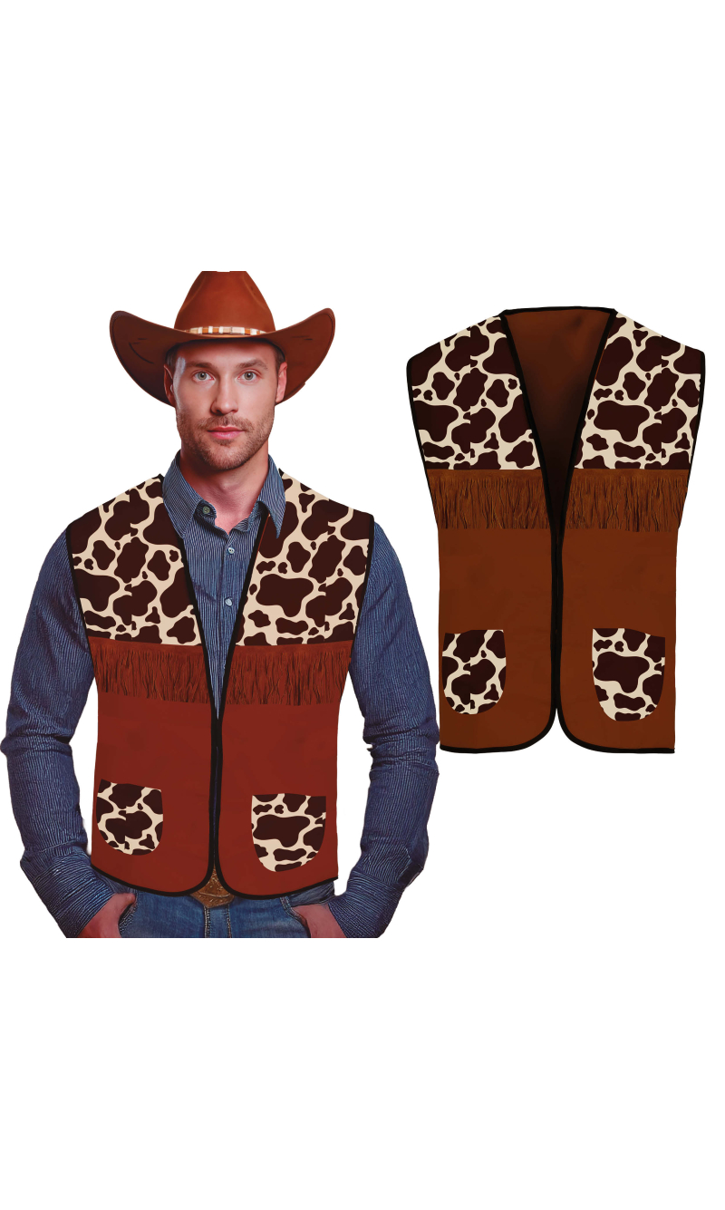 Cowboy Vest - Adult One Size