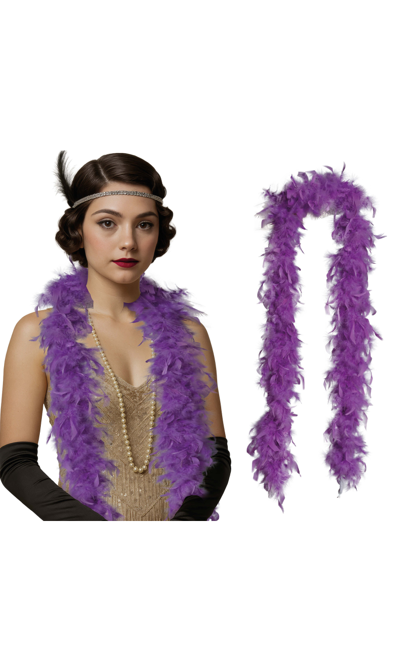 Deluxe Feather Boa 80gr - Lilac