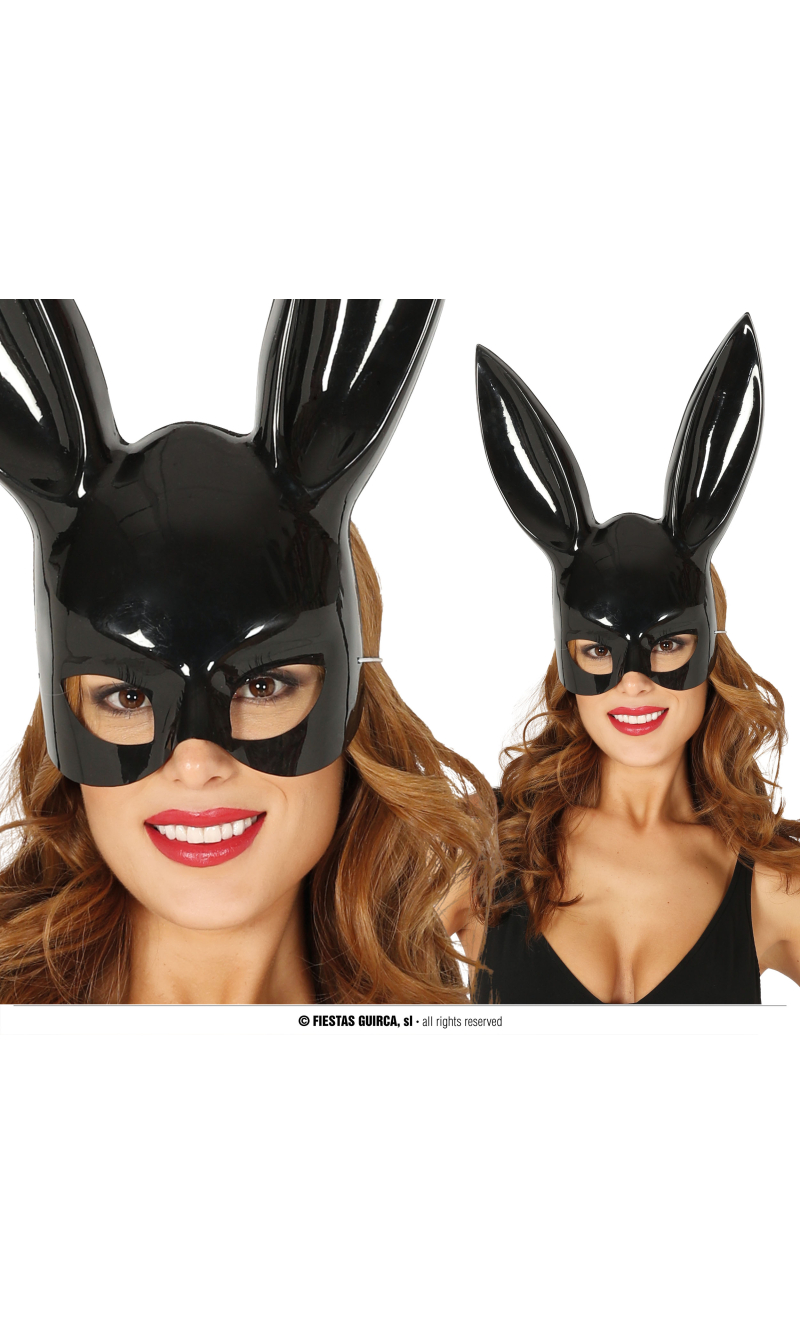 Half Face Sexy Bunny Mask - Adult One Size