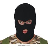 Black Balaclava (Hooded Thief) - Adult One Size