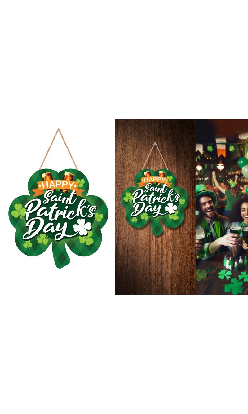 St. Patrick Sign 28x28cm