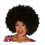 Black Afro Wig Extra Large - Adult One Size