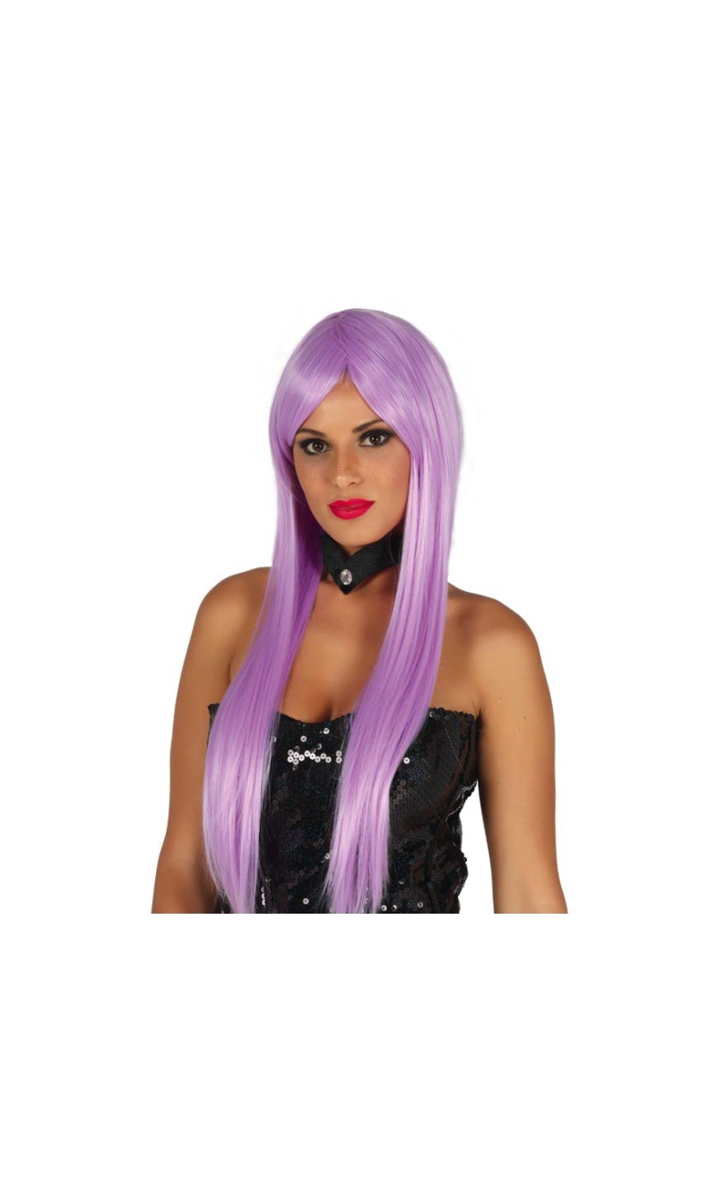Lilac Straight Deluxe Wig