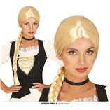 Blonde Plaited Wig - Adult One Size