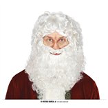 Santa Wig With Extra Beard - Adult One Size