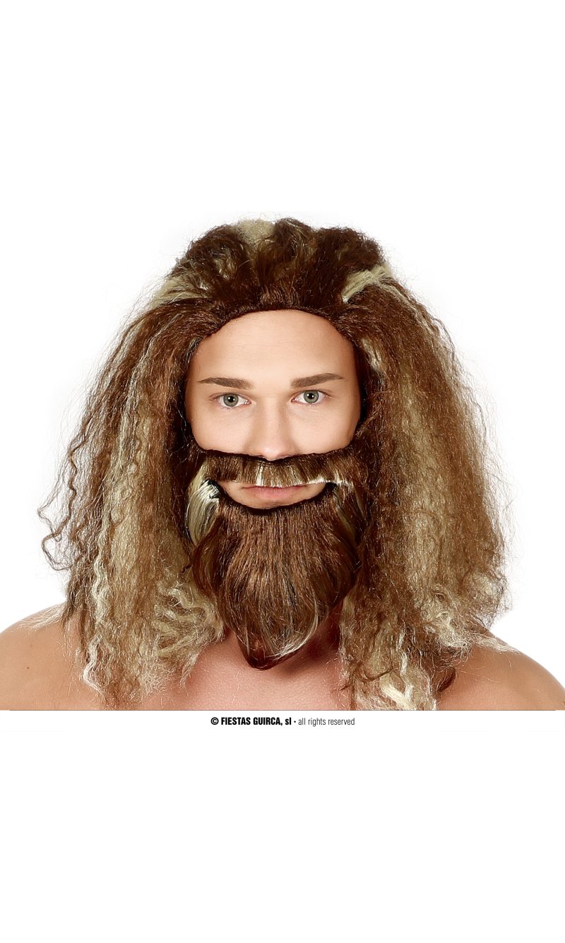 Brown Aquaman Sea Hero Wig - Adult One Size