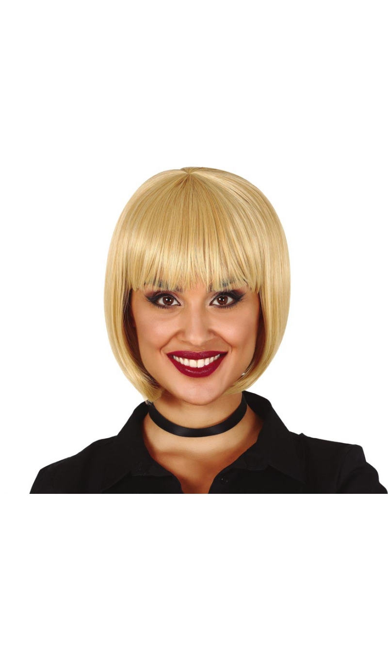 Blonde Bob Wig (4430) - Adult One Size
