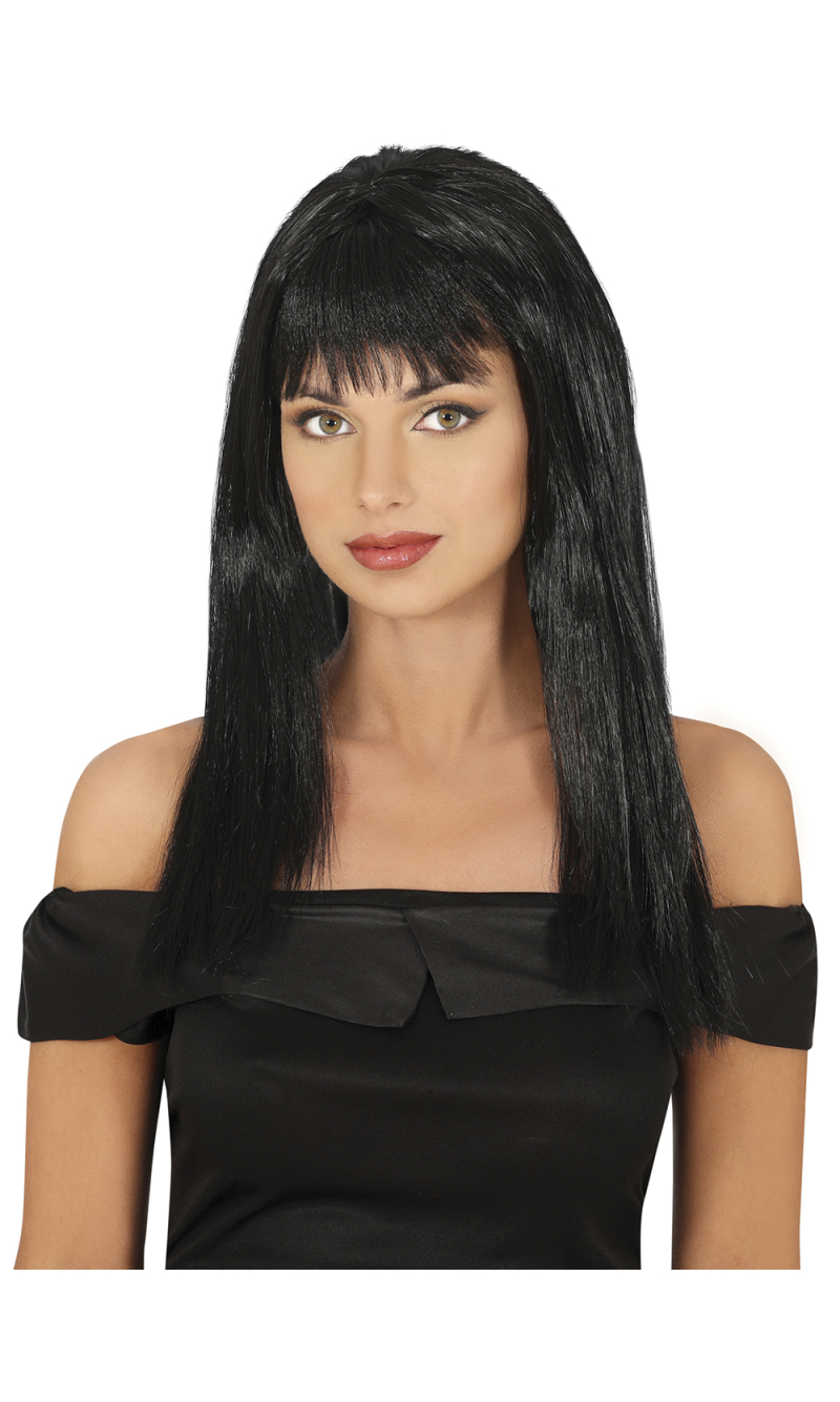 Black Long Wig - Adult One Size