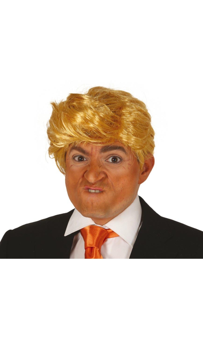 Blonde Donald Trump Wig - Adult One Size
