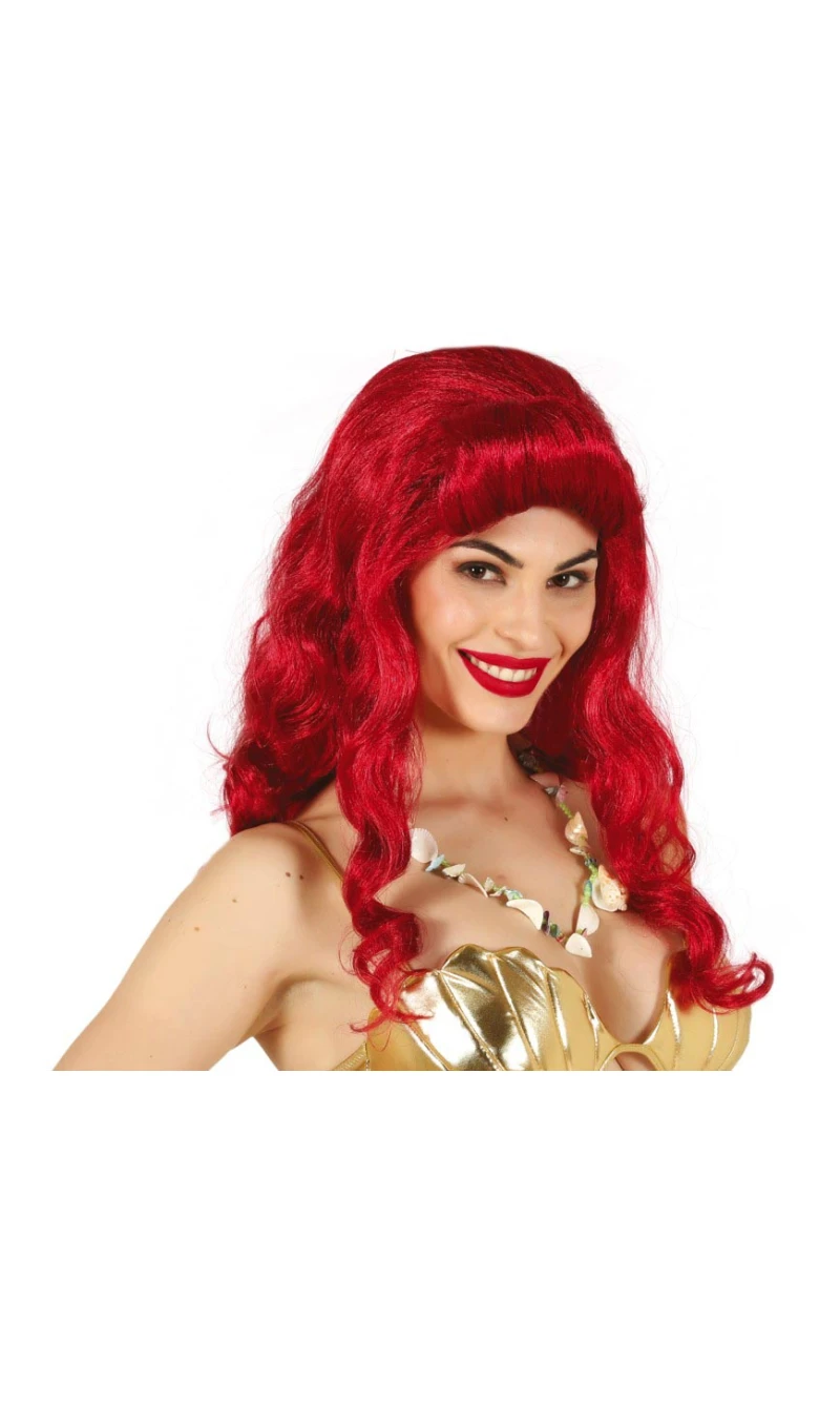 Ariel Princess Of The Sea Wig - Adult One Size