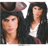 Black Pirate / Rasta Wig (Rastas) - Adult One Size