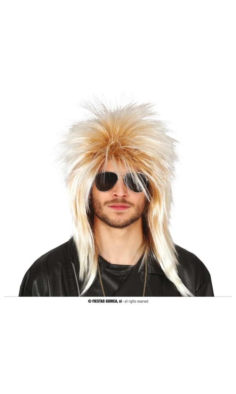 Blonde Rocker Wig - Adult One Size