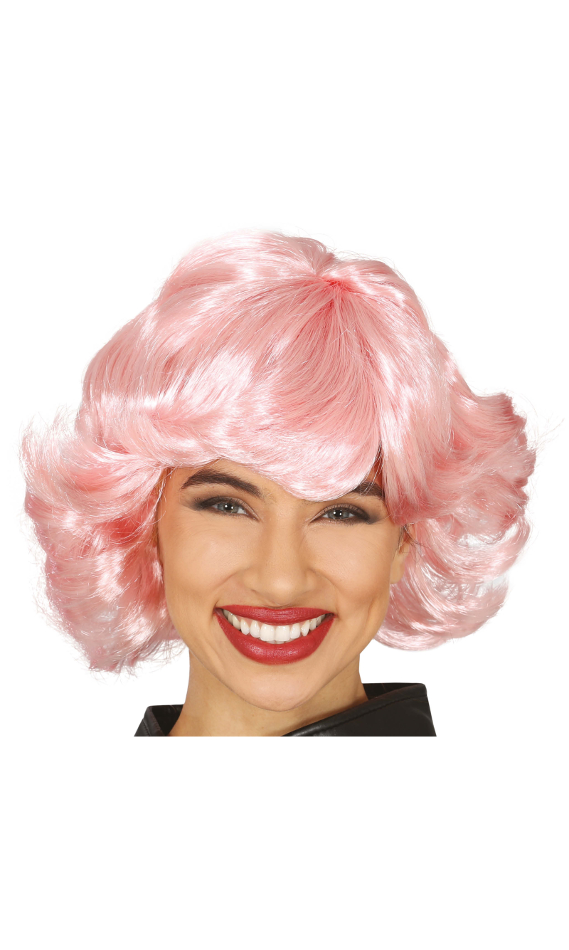 Pink Lovely Wig - Adult One Size