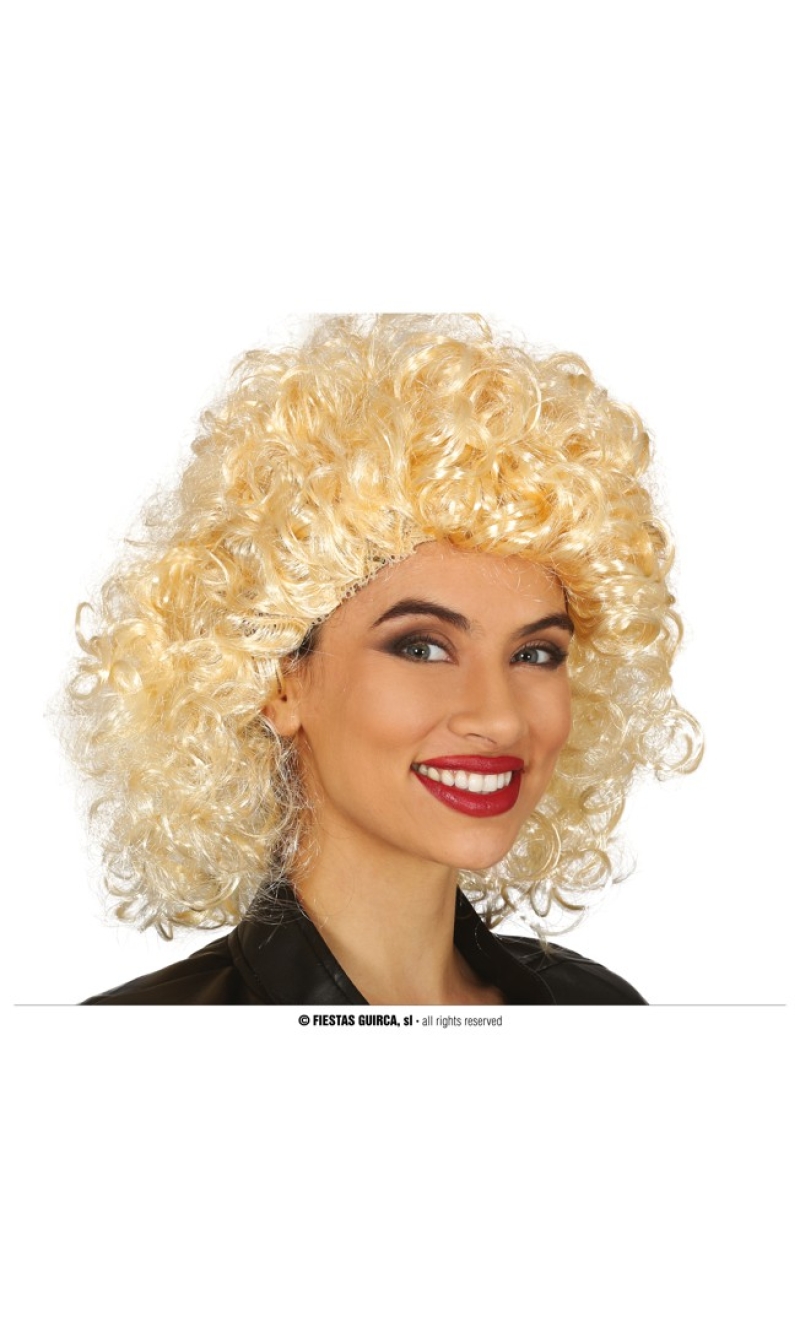 Blonde Curly Wig - Adult One Size