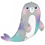 SuperShape Under the Sea Seal Foil Balloon - 76cm x 71cm