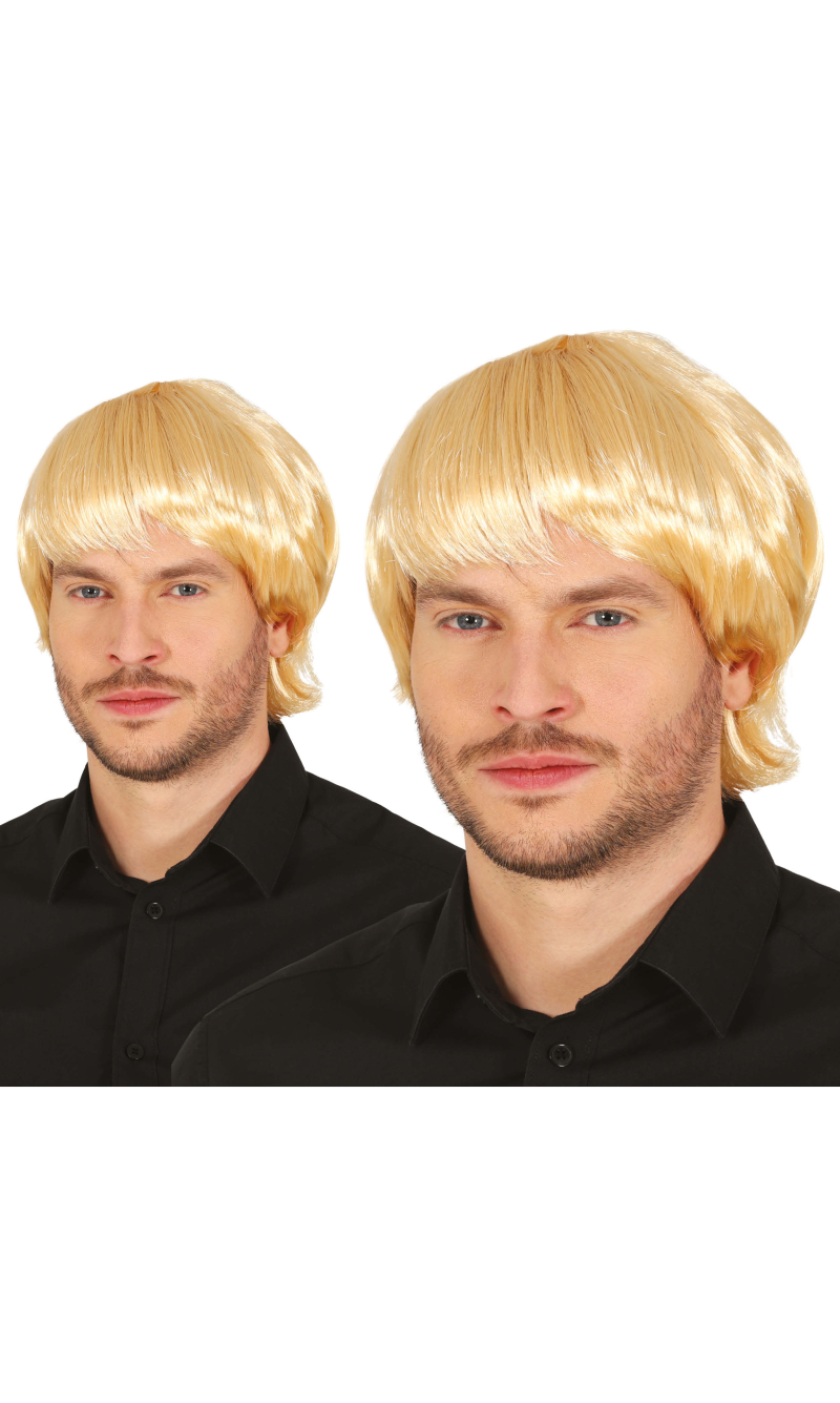 Blond Short Male Wig - Adult One Size