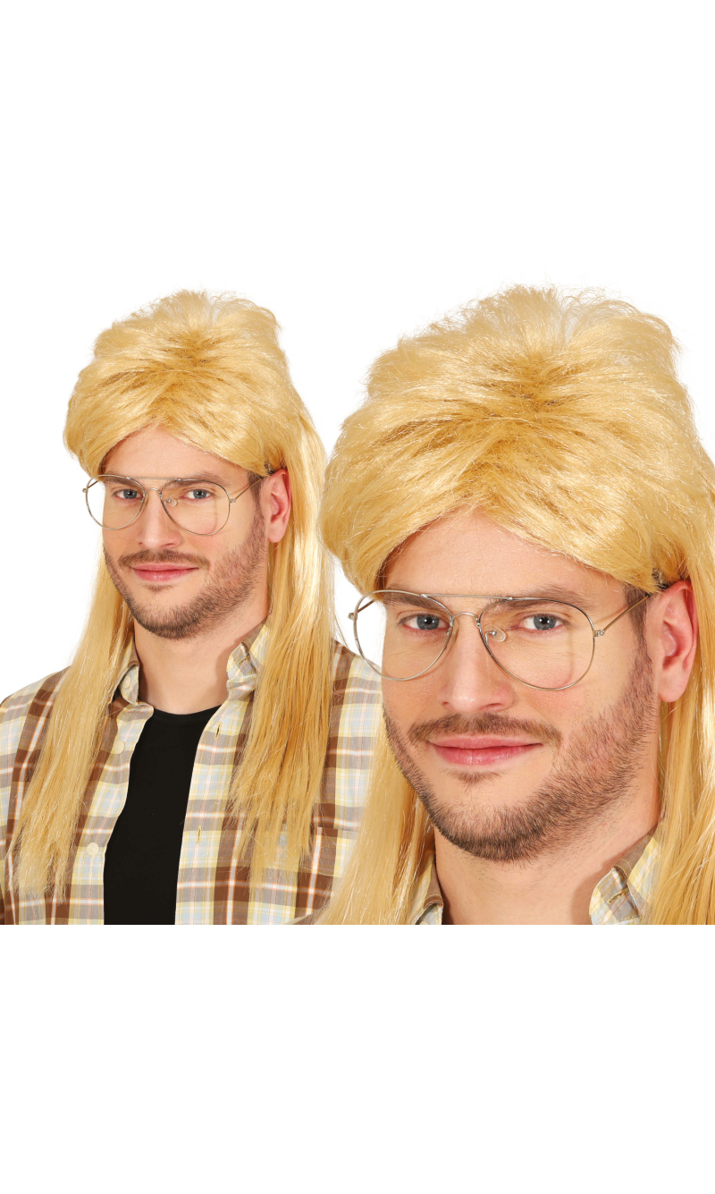 Blond Cool Long Wig - Adult One Size