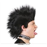 Black Punk Wig - Adult One Size