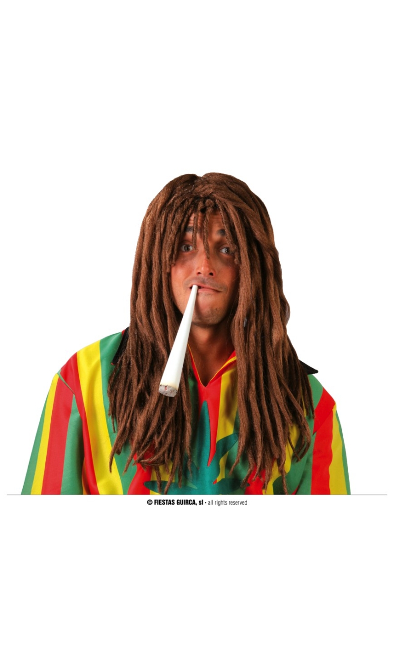 Brown Rasta Wig