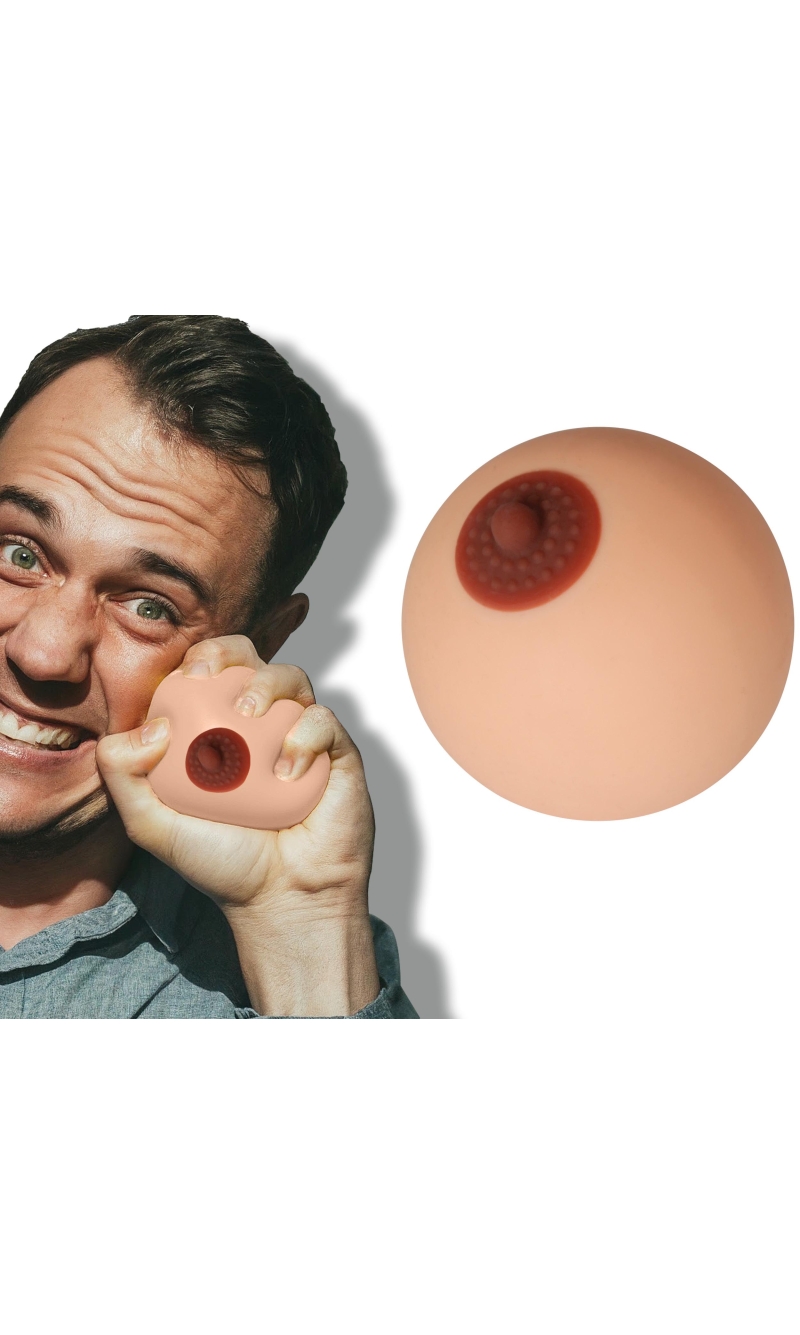 Hens & Stag Party Soft Latex Breast 9cm