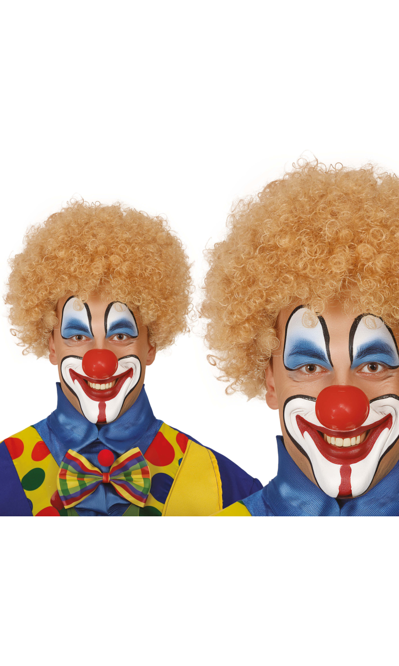 Blond Curly Wig - Adult One Size