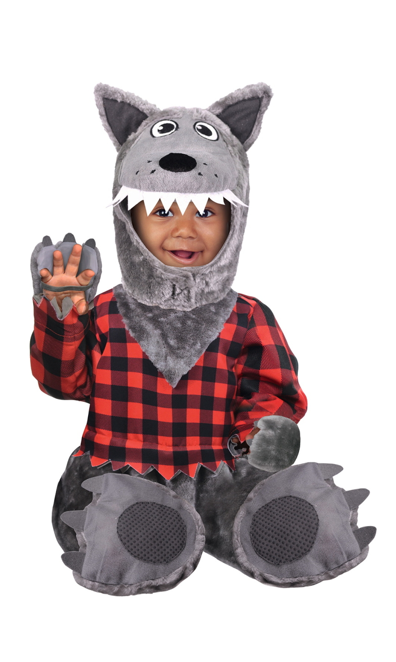 Cute Little Baby Wolf Costume - Age 0 to 6 Months