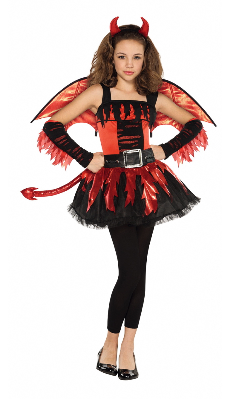 Daredevil Girl Costume - Age 10 to 12 Years