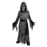 Ghastly Ghoul Black Boy Costume - Age 10 to 12 Years