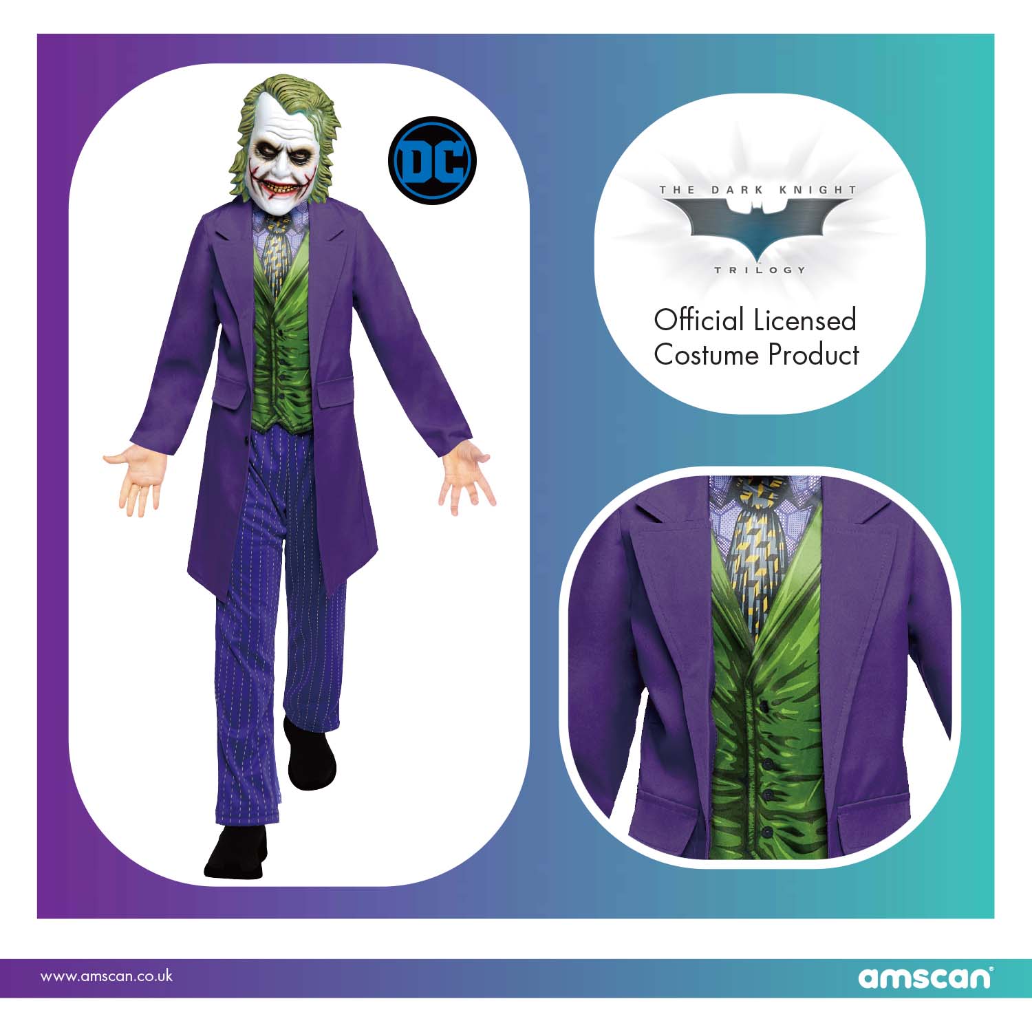 Official Licensed Joker Movie Boy Costume - Age 10 to 12 Years - Image 8
