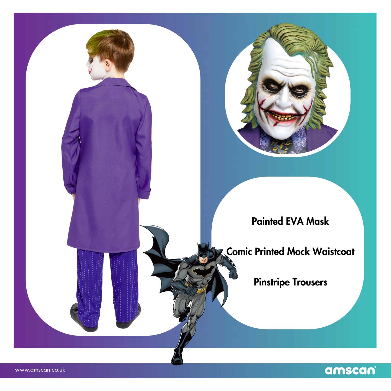 Official Licensed Joker Movie Boy Costume - Age 10 to 12 Years - Image 9