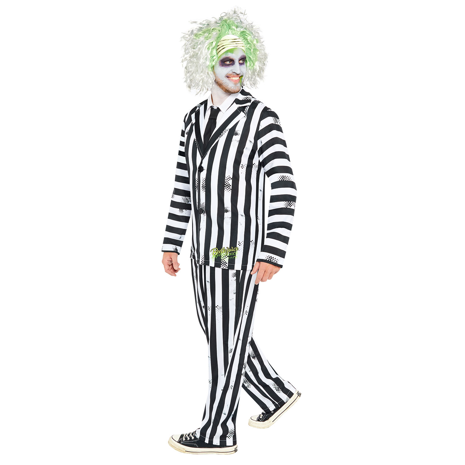 Official Licensed Beetlejuice Man Costume - Adult Size Extra Large - Image 6