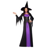 Mystic Purple Classic Witch Costume - Adult Size Medium