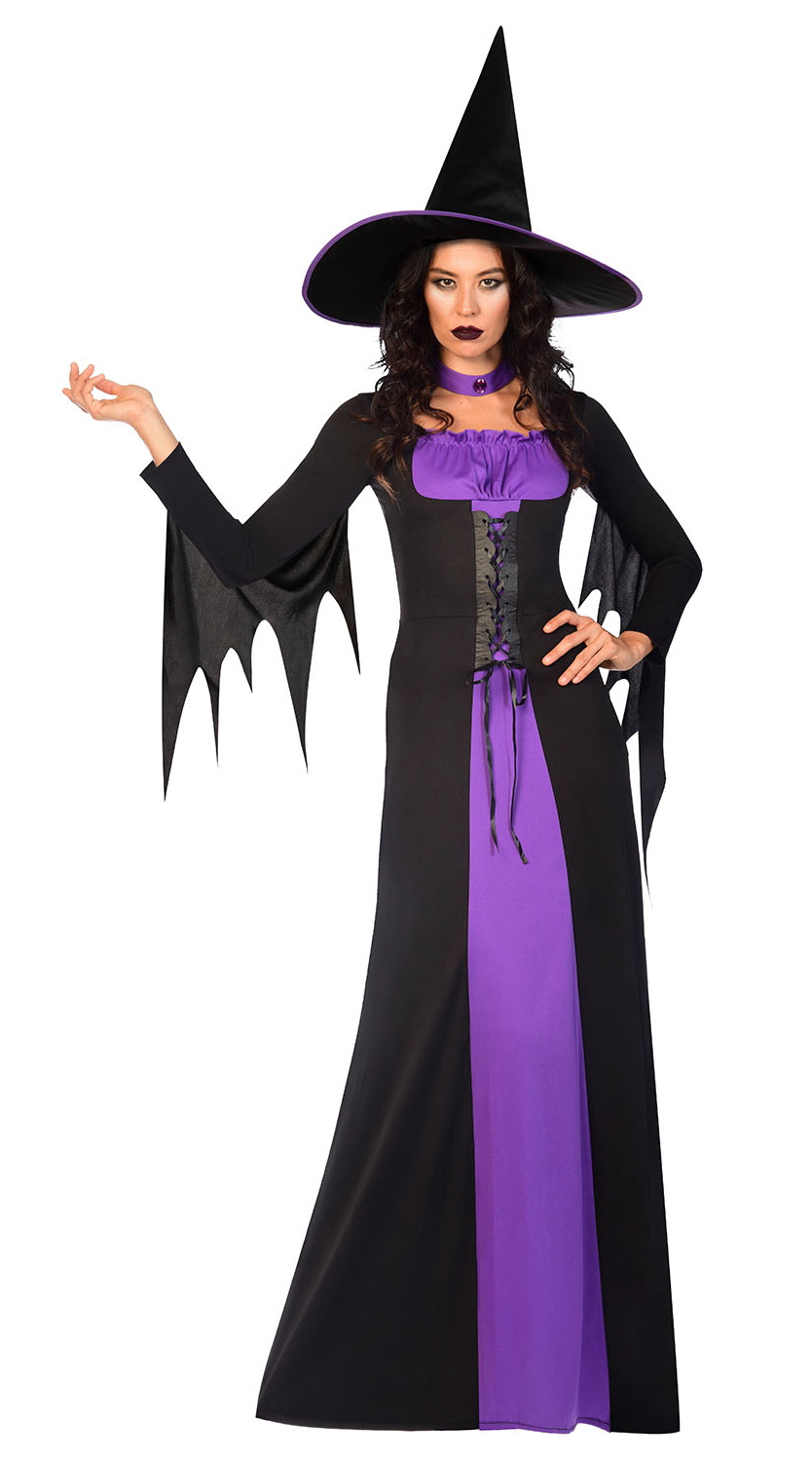 Mystic Purple Classic Witch Costume - Adult Size XXXL