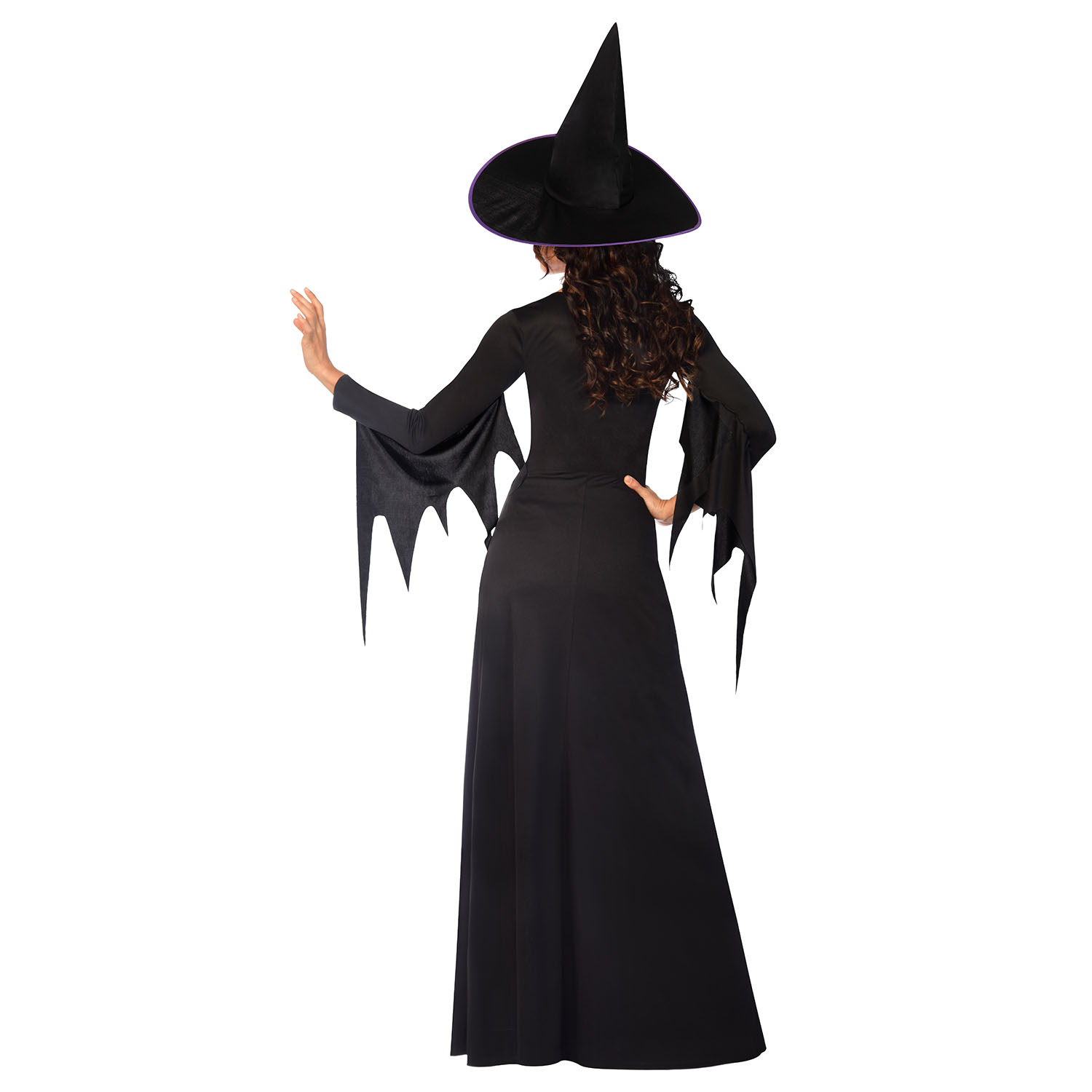 Mystic Purple Classic Witch Costume - Adult Size XXXL - Image 3