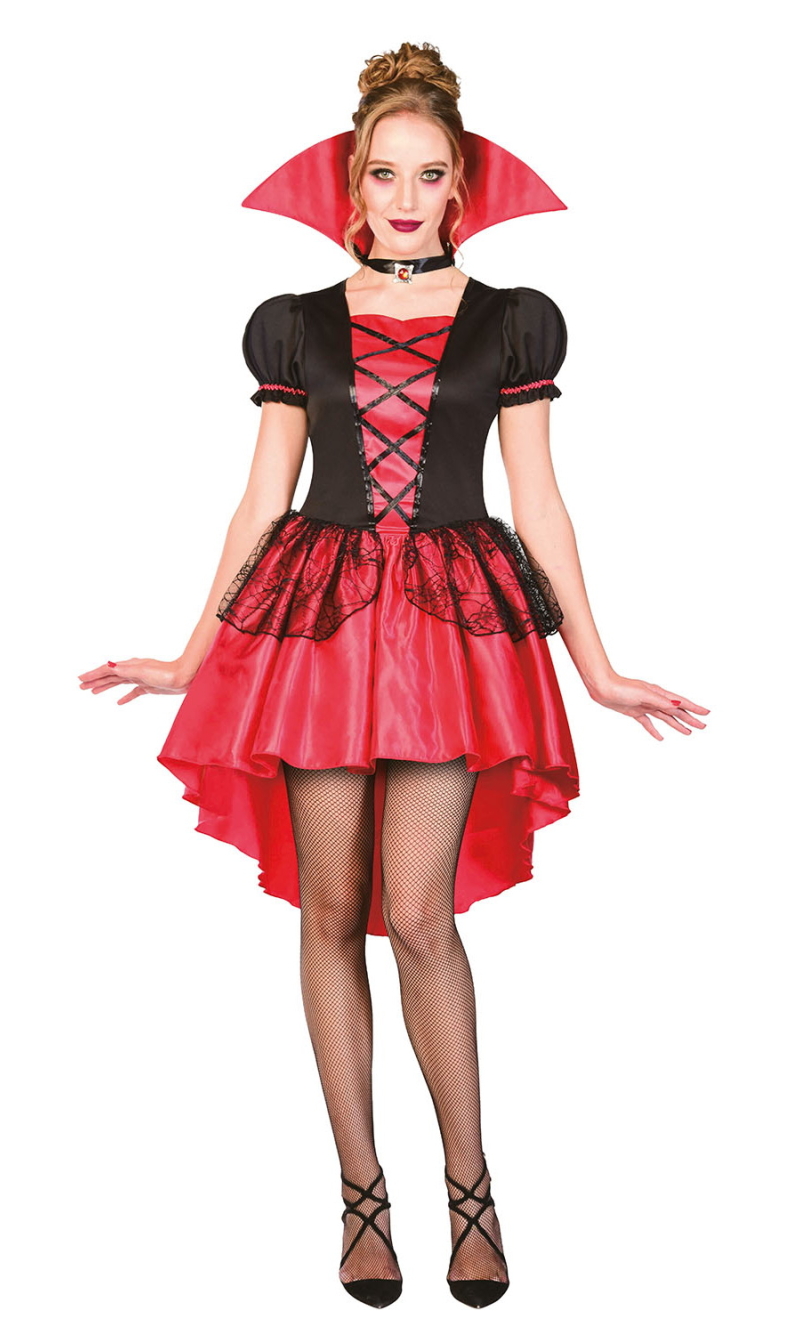 Glamorous Vamp Vampire Lady Costume - Adult Size Extra Large