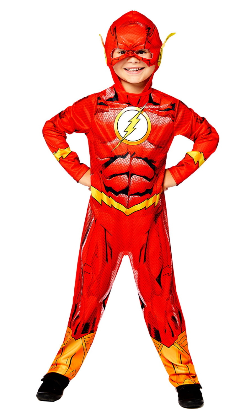 Official Licensed Sustainable Flash Costume – Age 10 to 12 Years