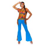 HIppie Party Girl Costume - Adult Size Medium