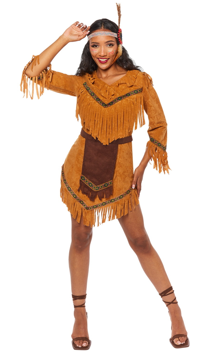 Native American Princess Costume - Adult Size Large