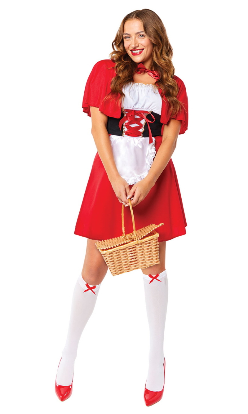 Red Riding Hood Costume – Adult Size Extra Large
