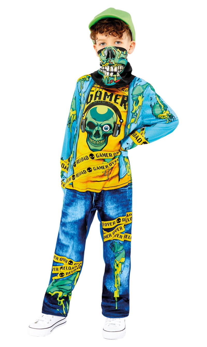 Gaming Zombie Child Costume – Age 4 to 6 Years