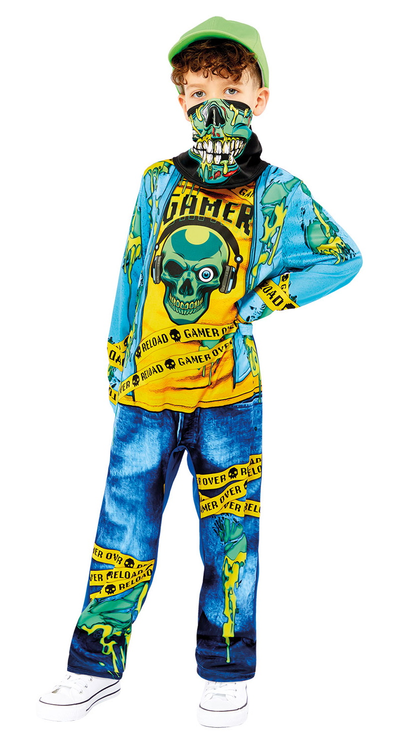 Gaming Zombie Child Costume – Age 4 to 6 Years