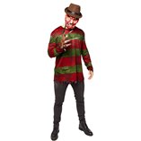 Official Licensed Freddy Kruger Man Costume - Adult Size Large
