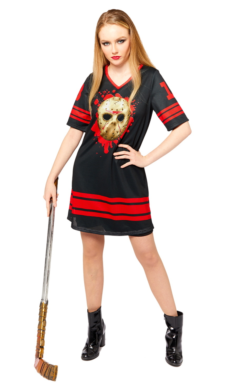 Official Licensed Jason Lady Dress Costume - Adult Size Extra Large